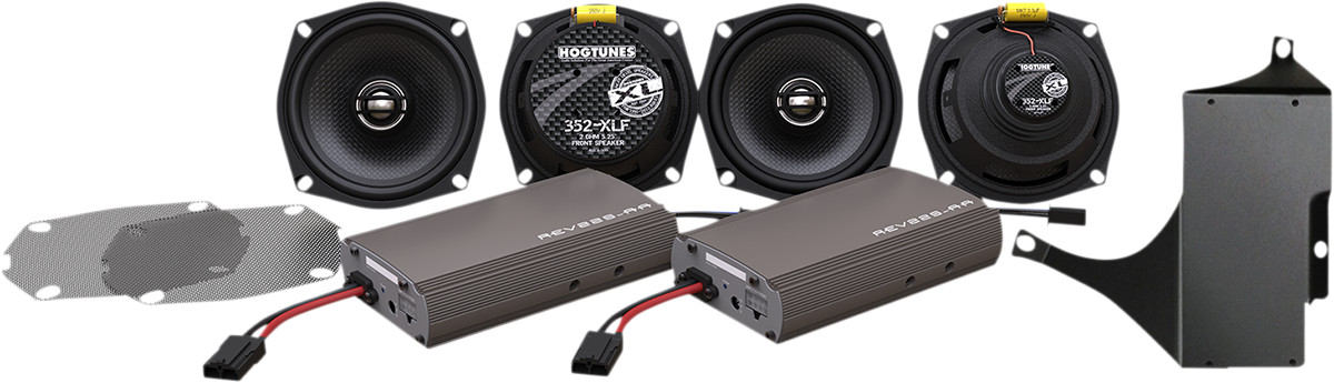 Hogtunes XL Series 450-Watt Amp And Speaker Kit For Harley Road Glide 2011-2013