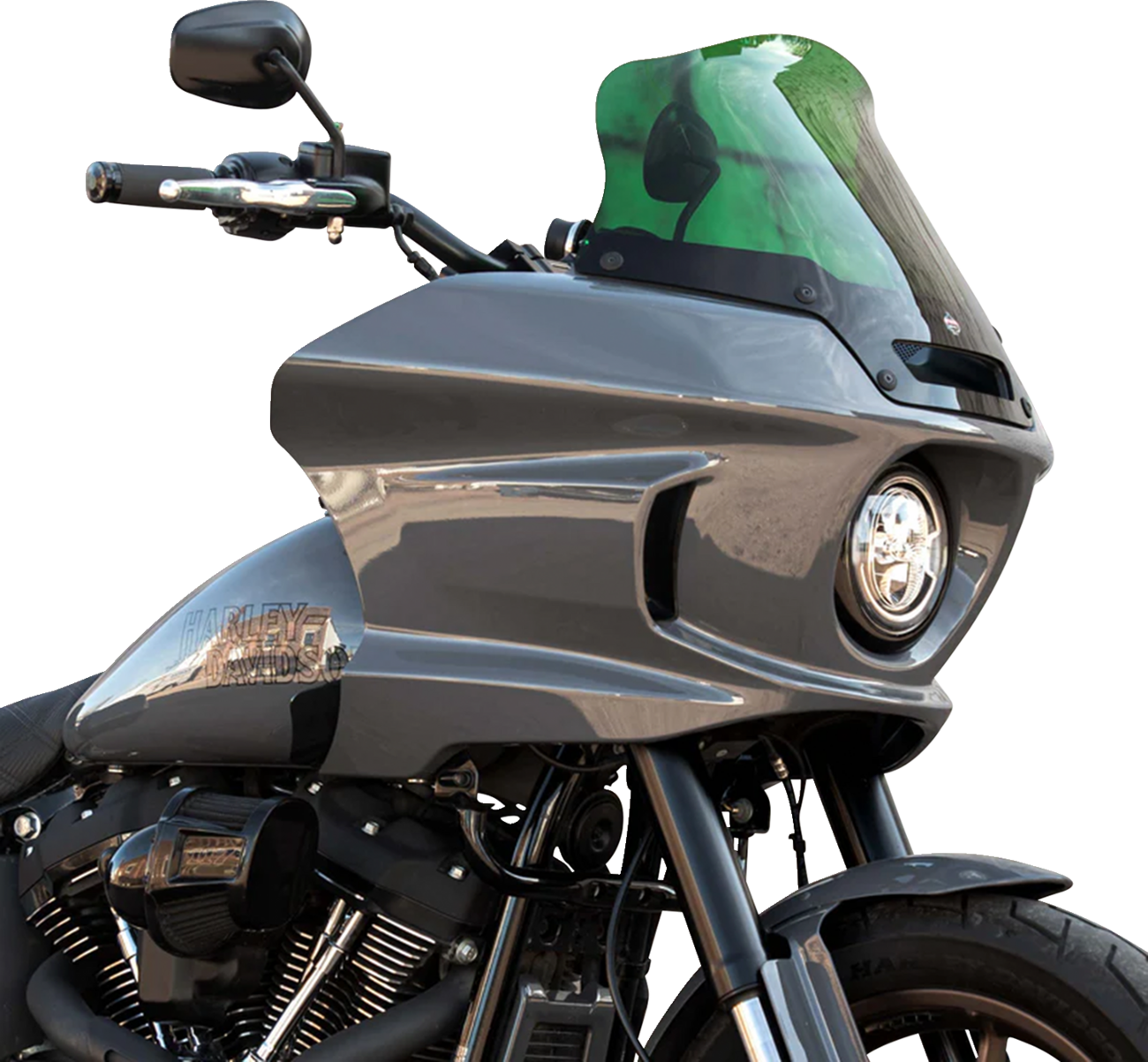 Klock Werks Kolor Flare Sport Windshield For Harley FXLRST 2022-2025
