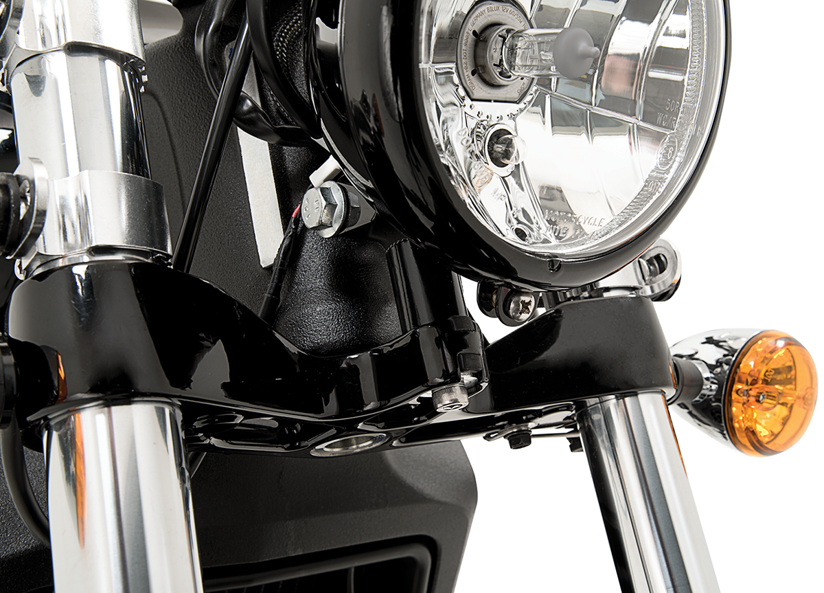Memphis Shades Headlight Extension Block For Indian Scout / Scout Bobber 2015-2025