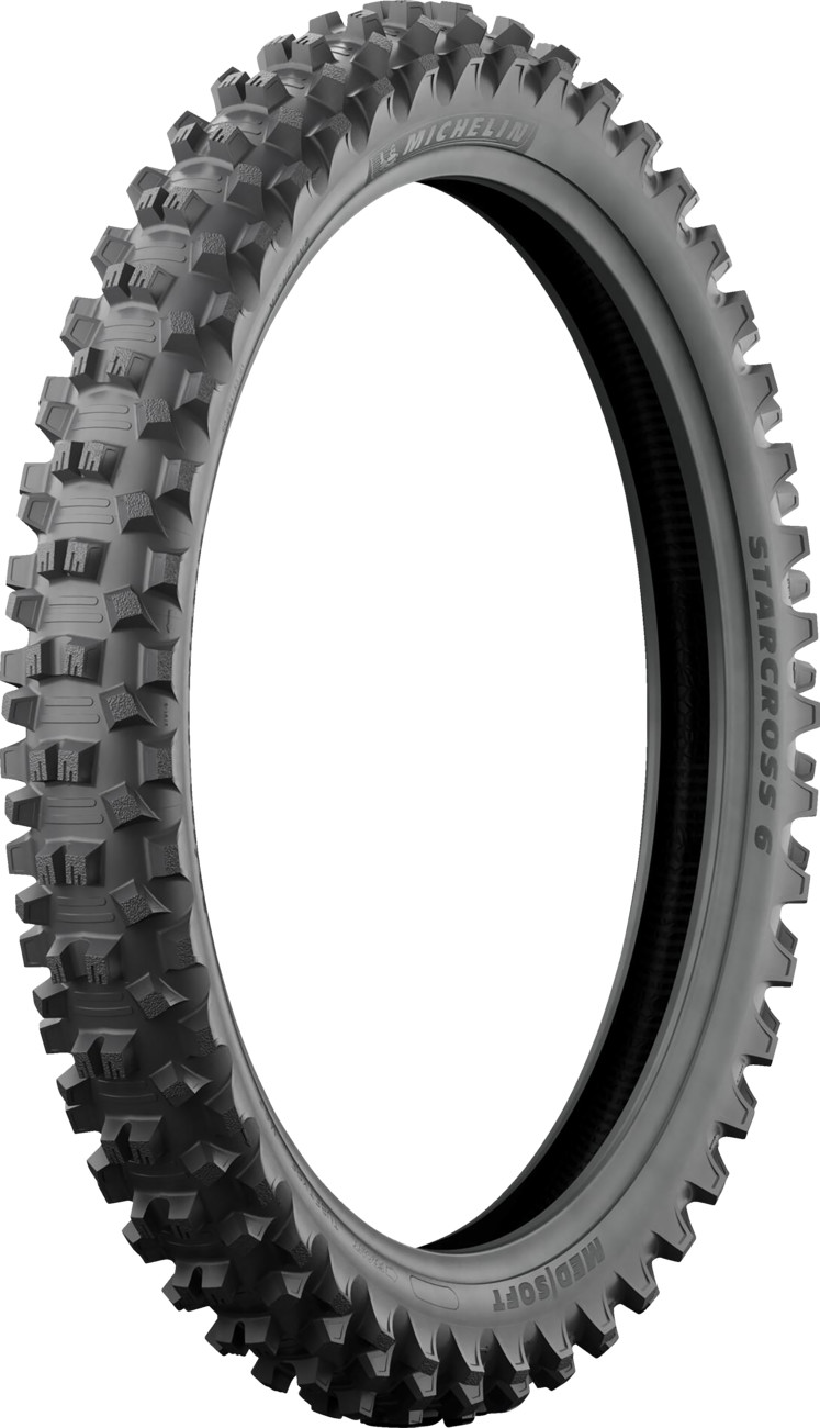 Michelin Tire - StarCross 6 Medium Soft - Front - 80/100-21 - 51M