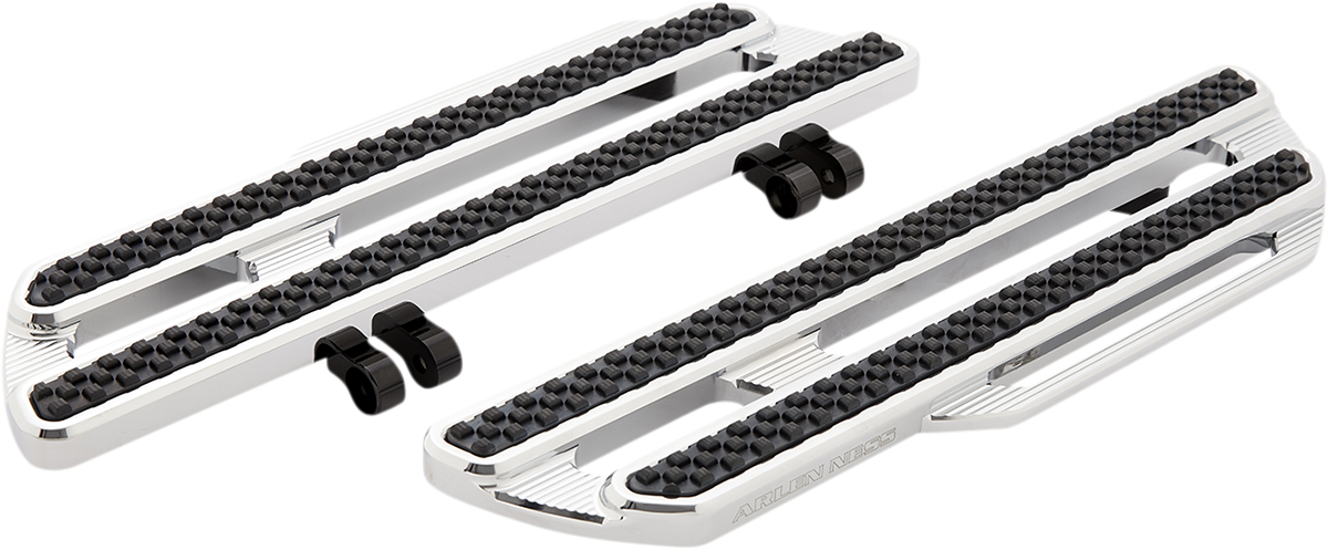 Arlen ness Method Driver Floorboards - Extended - Chrome Harley Davidson