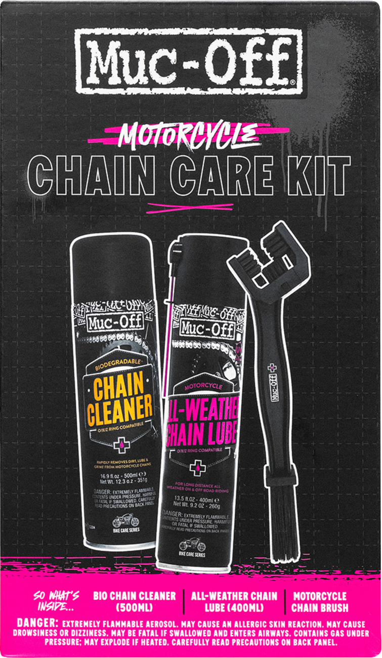 MUC-OFF USA Motorcycle Chain Care Kit