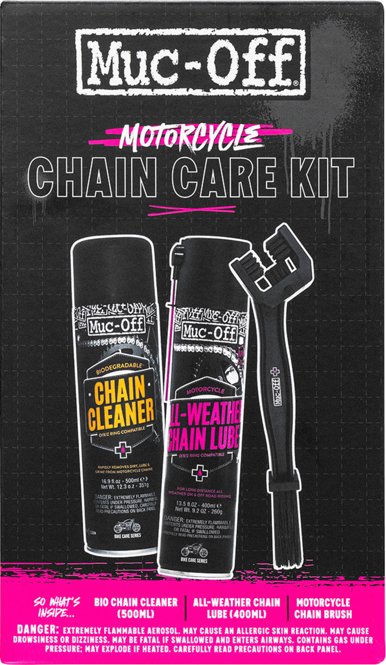 MUC-OFF USA Motorcycle Chain Care Kit