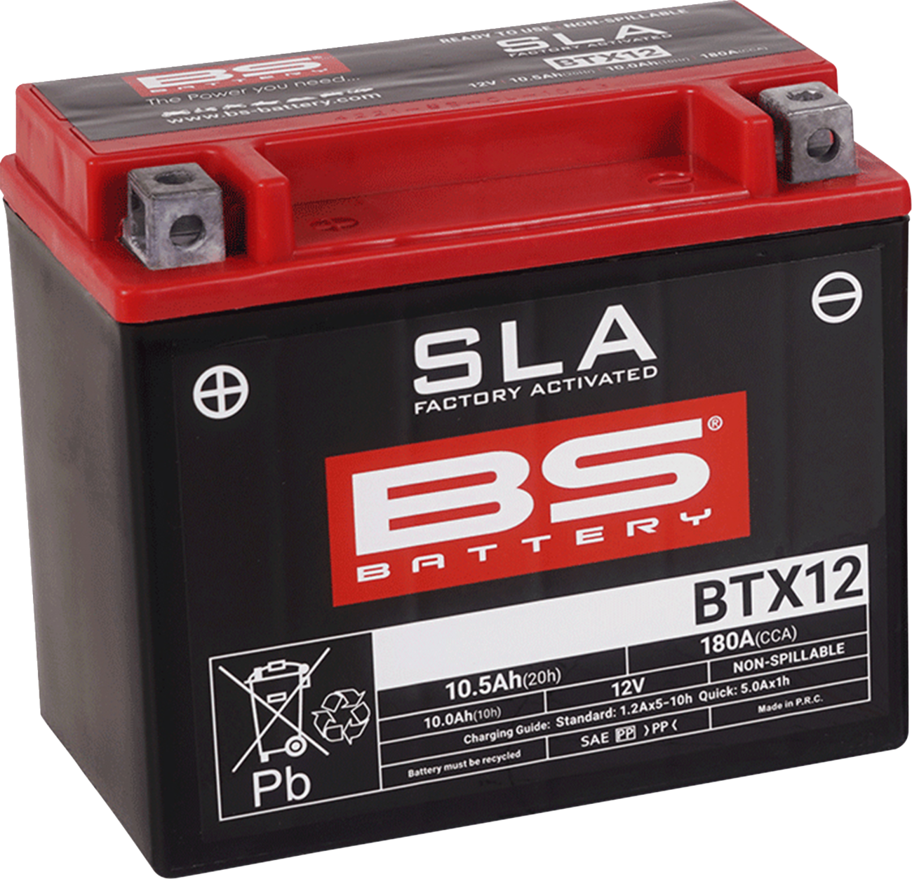 BS BATTERY SLA Factory- Activated AGM Maintenance-Free Battery