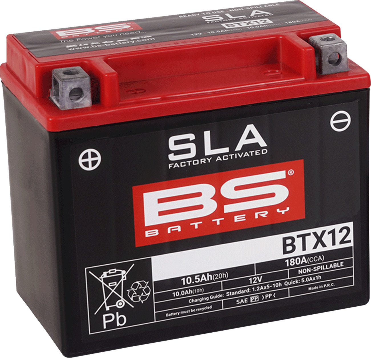 BS BATTERY SLA Factory- Activated AGM Maintenance-Free Battery