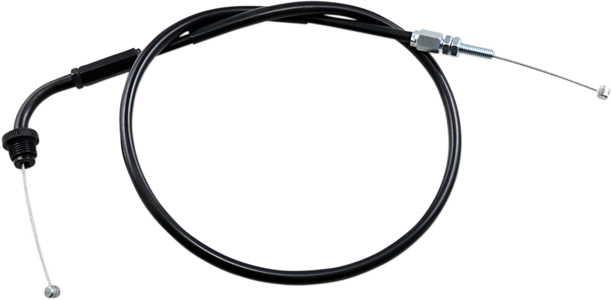 Black Vinyl Throttle Cable