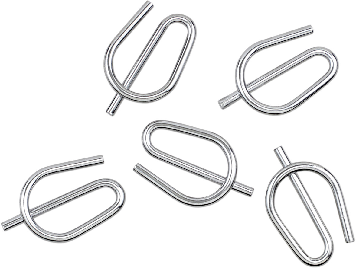 COLONY Chrome Rear Axle Nut Spring Clip