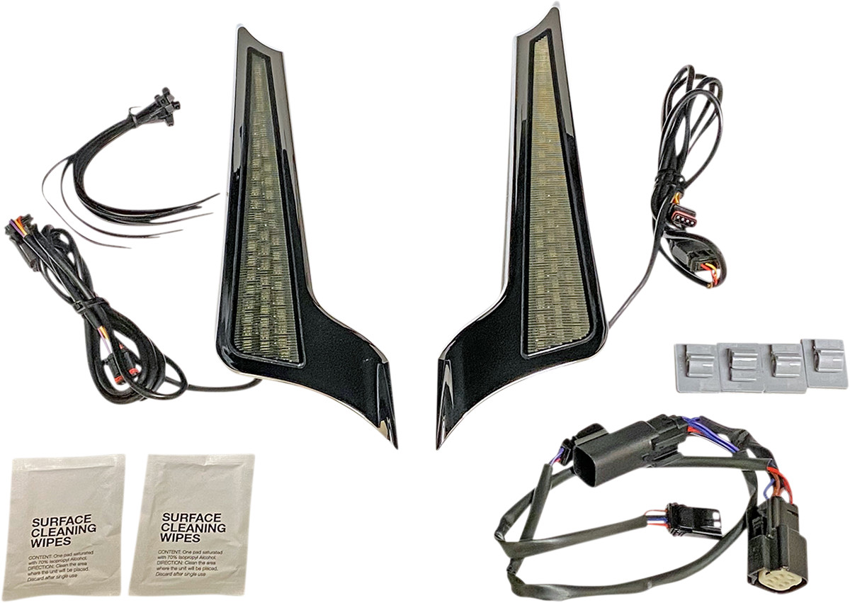 CUSTOM DYNAMICS Dual Color Fascia LED Panel Lights