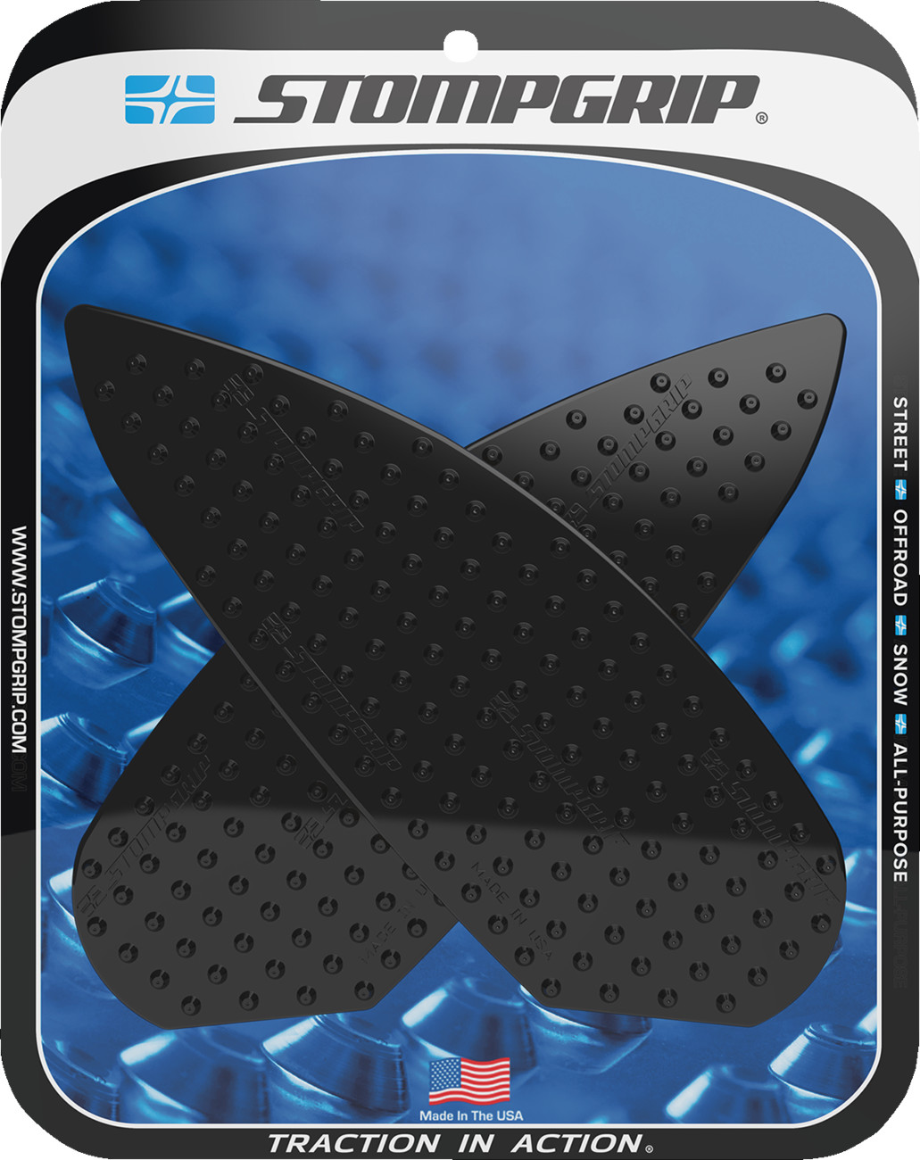 STOMPGRIP Volcano Profile Traction Pad Tank Grips