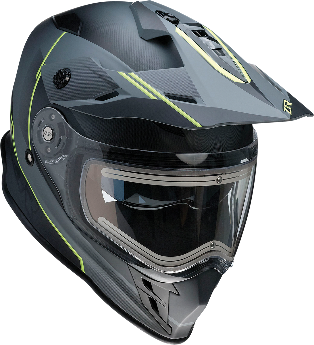 Z1r Range Bladestorm Snow Electric Dual Pane Helmet