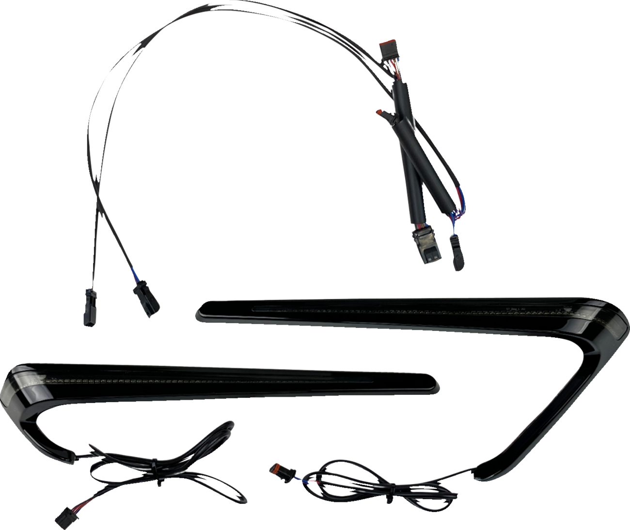Custom dynamics Saddlebag Lights - LED - Smoke Lens 2022-2024 Harley Davidson FXLRST Low Rider ST 117 / 2018-2021 Harley Davidson FLSB Sport Glide 107 / 2022-2022 Harley Davidson FXRST Low Rider El Diablo 117
