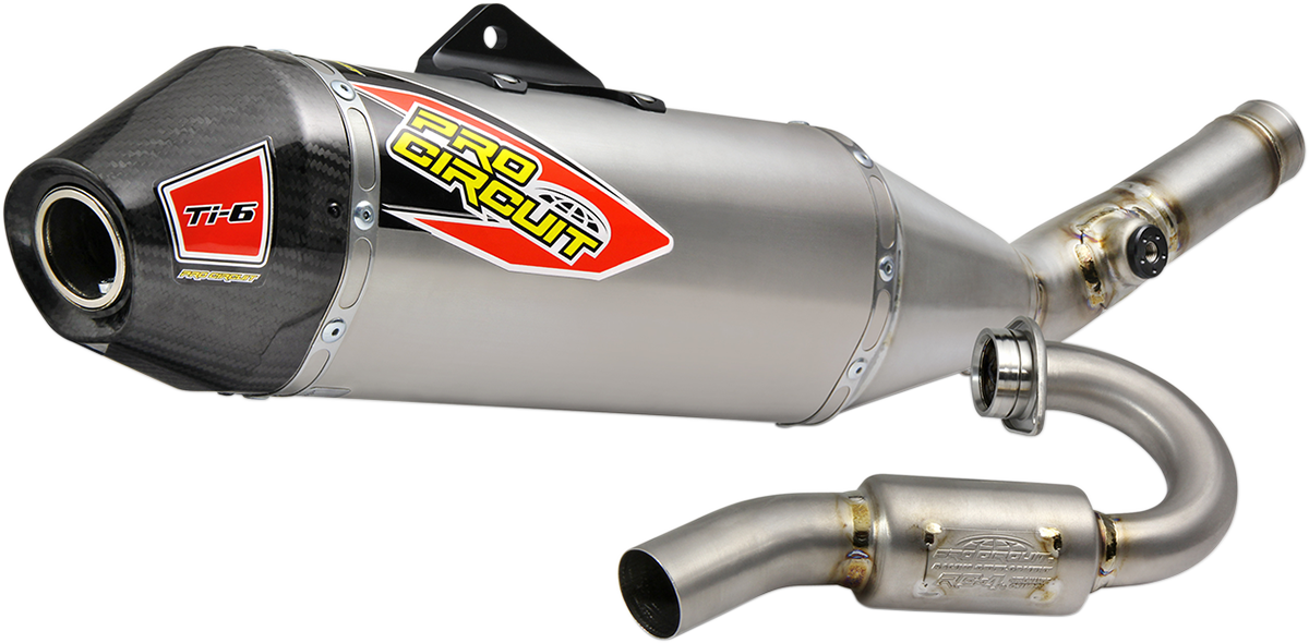 Pro Circuit Ti-6 Titanium Exhaust System Kawasaki KX250F 2017-2019
