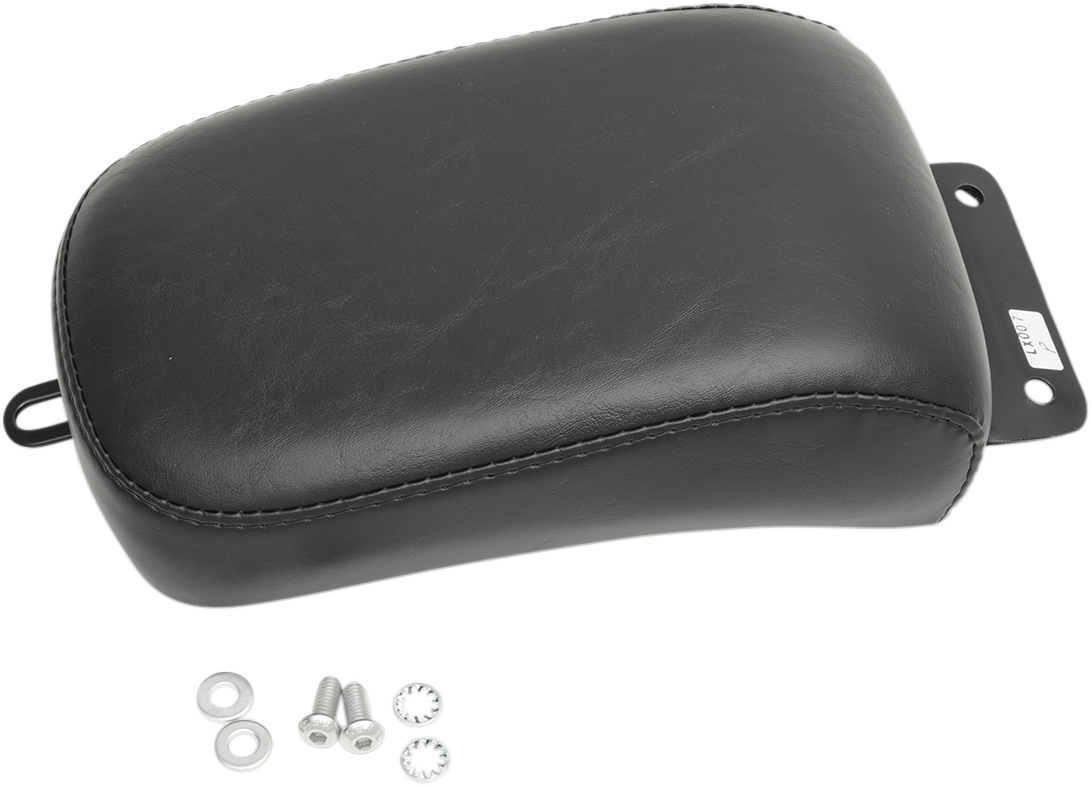 Le pera Bare Bones Pillion Pad - Smooth - Black - Softail '00-'07 Harley Davidson