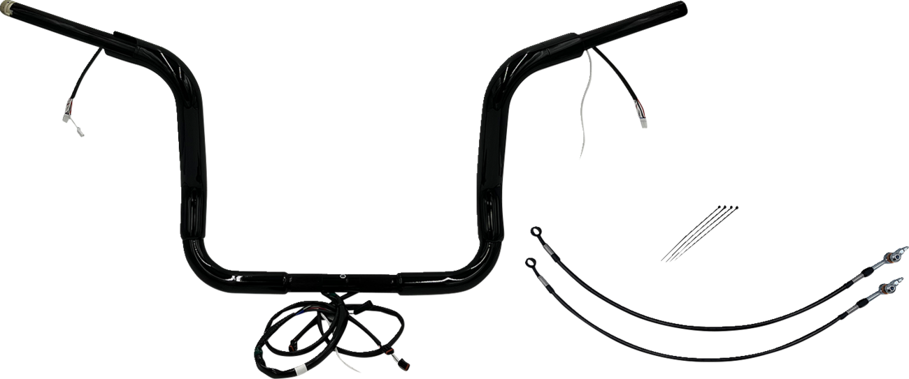 FAT BAGGERS INC. EZ Install Wired 1-1/2" Round Top Handlebar Kit