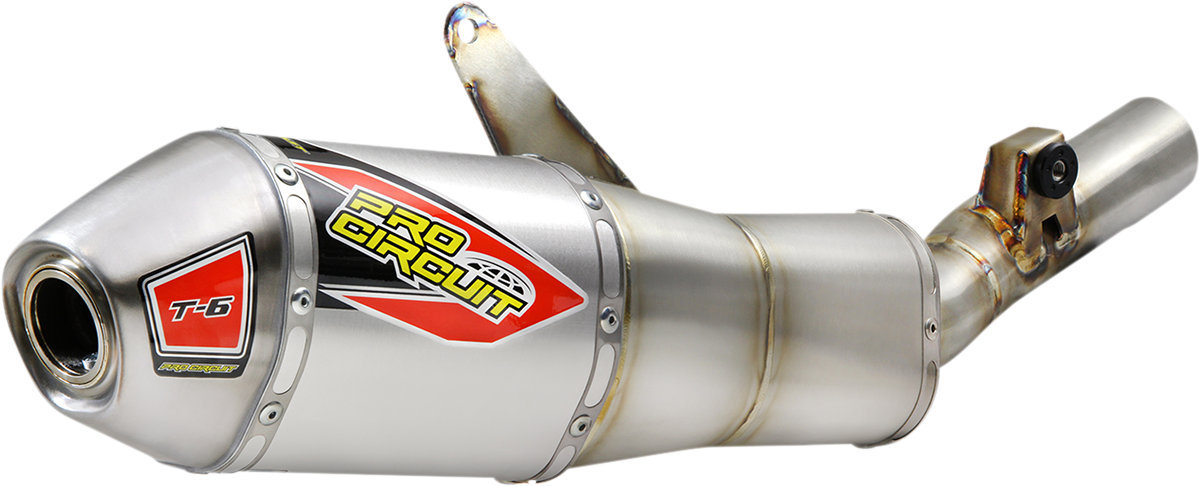 Pro Circuit T-6 Slip-On Exhaust Honda CRF450R / CRF450RX / CRF450R WE / CRF450R-S 2021-2025