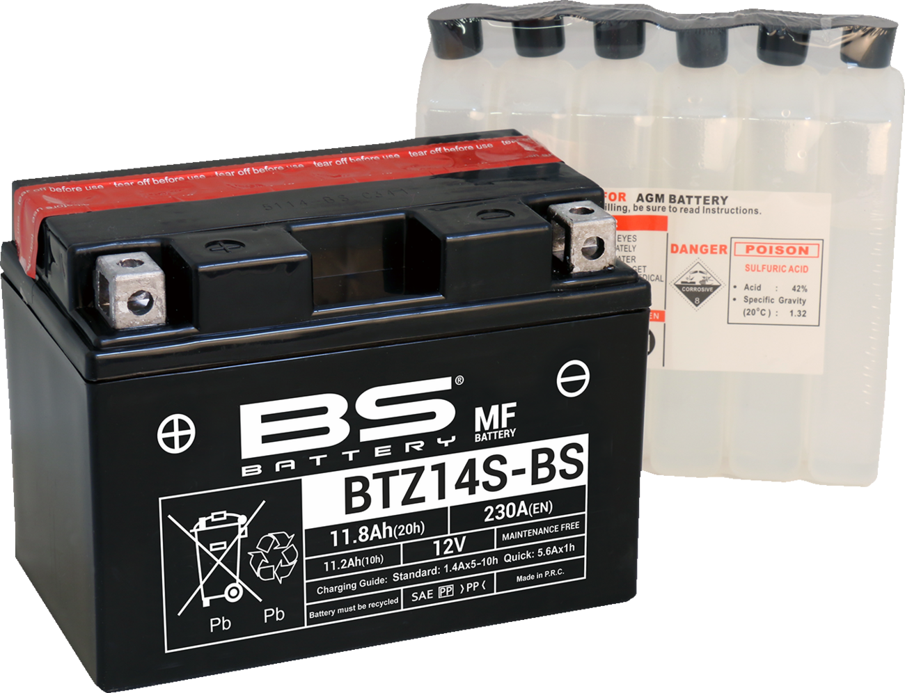 BS BATTERY Maintenance-Free Battery