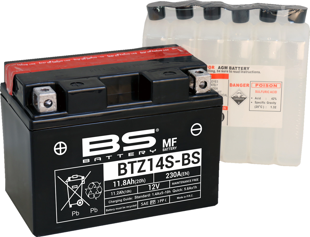 BS BATTERY Maintenance-Free Battery