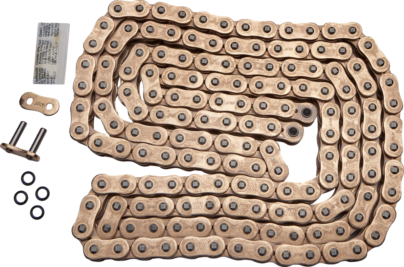 Ek 530 ZVX3 - Sportbike Chain - 160 Links - Gold
