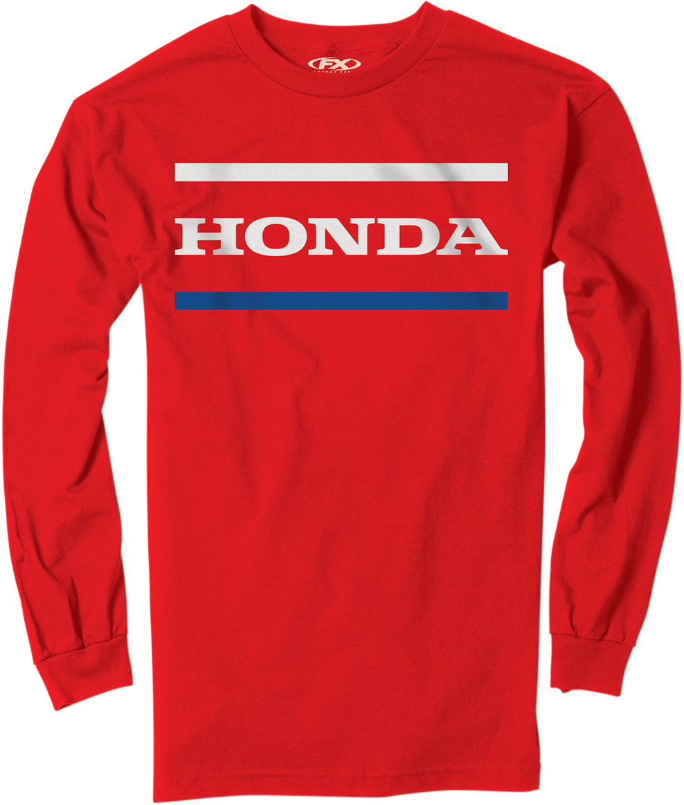 Factory Effex Honda Stripes Long Sleeve T-Shirt