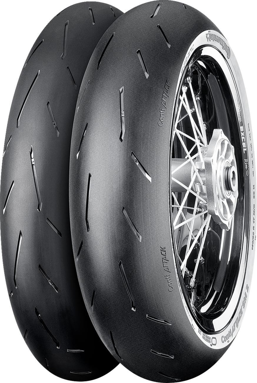 Continental Tire - ContiAttack SM 2 - Front - 110/70R17 - 54H