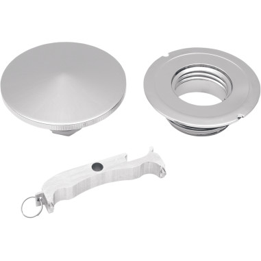 GAS CAPS WITH PAINT PROTECTORS