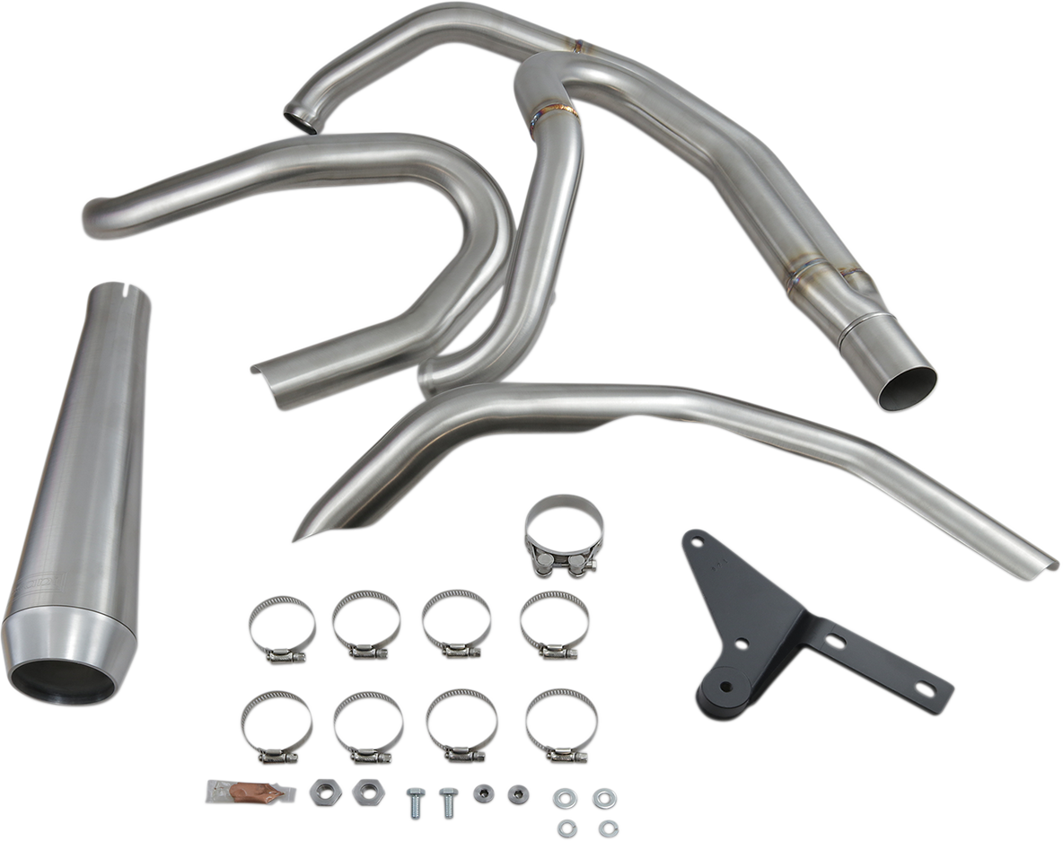 bassani 2 into 1 softail