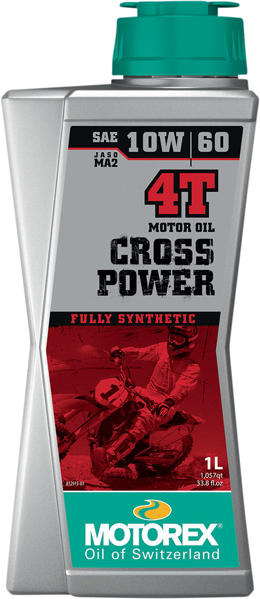 MOTOREX Cross Power Synthetic 4T Engine Oil