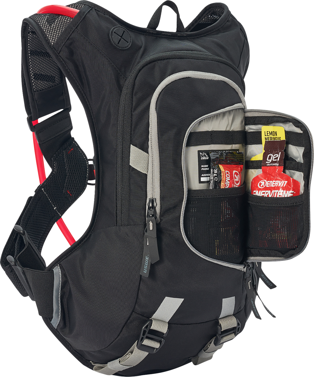 USWE MOTO HYDRO 8L PACK 3L ELITE PNP BLACK
