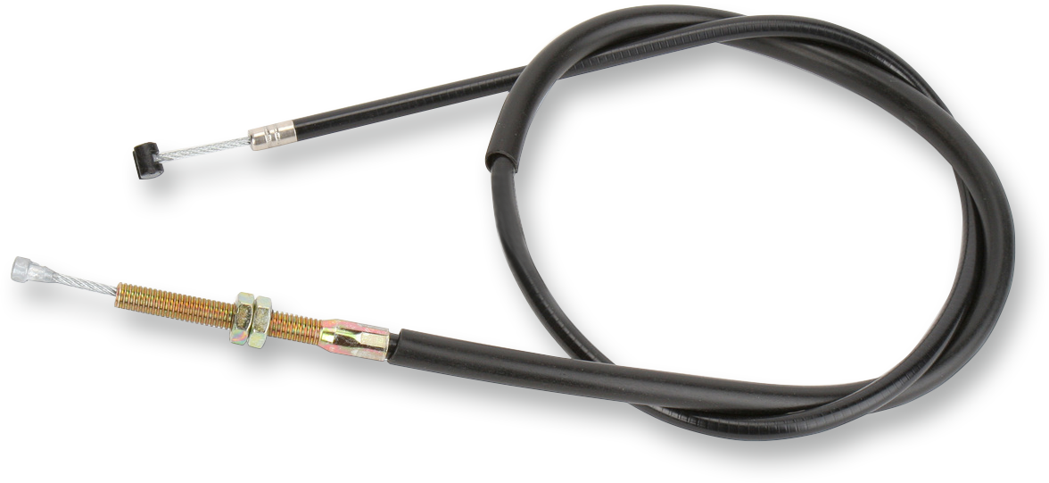 Parts unlimited Black Vinyl Clutch Cable - Honda