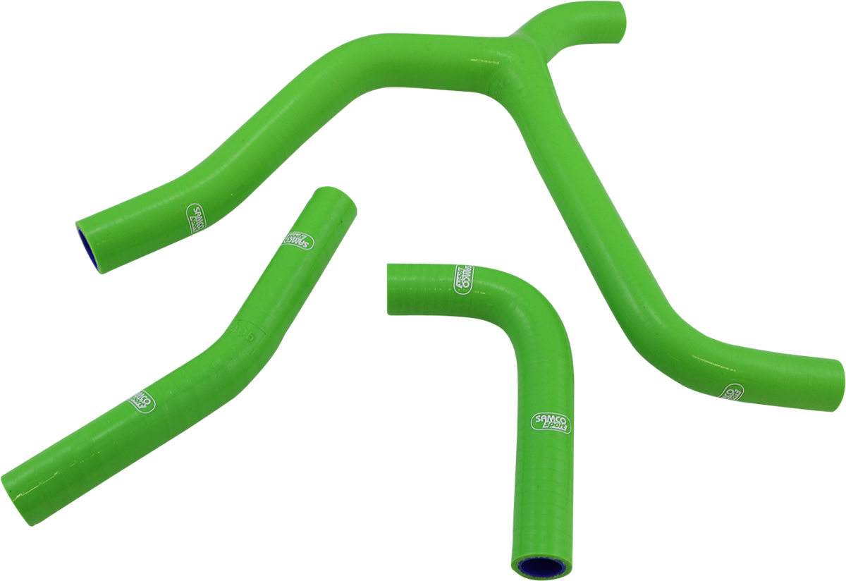 Moose offroad Race Fit Radiator Hose Kit - Green - Kawasaki