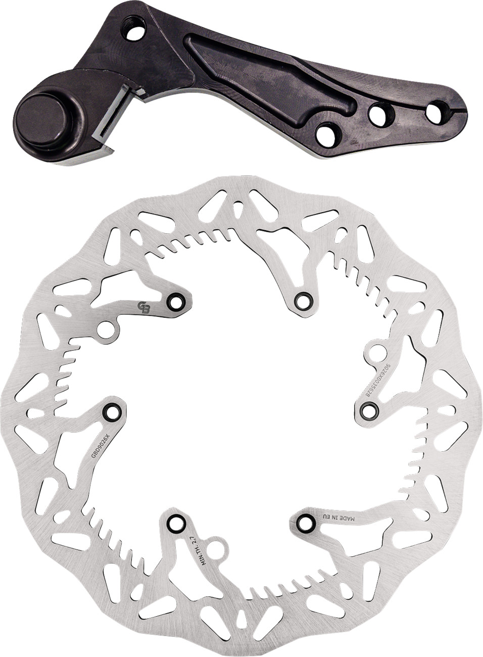 GBRAKES Wave® Brake Rotor Kit With Bracket