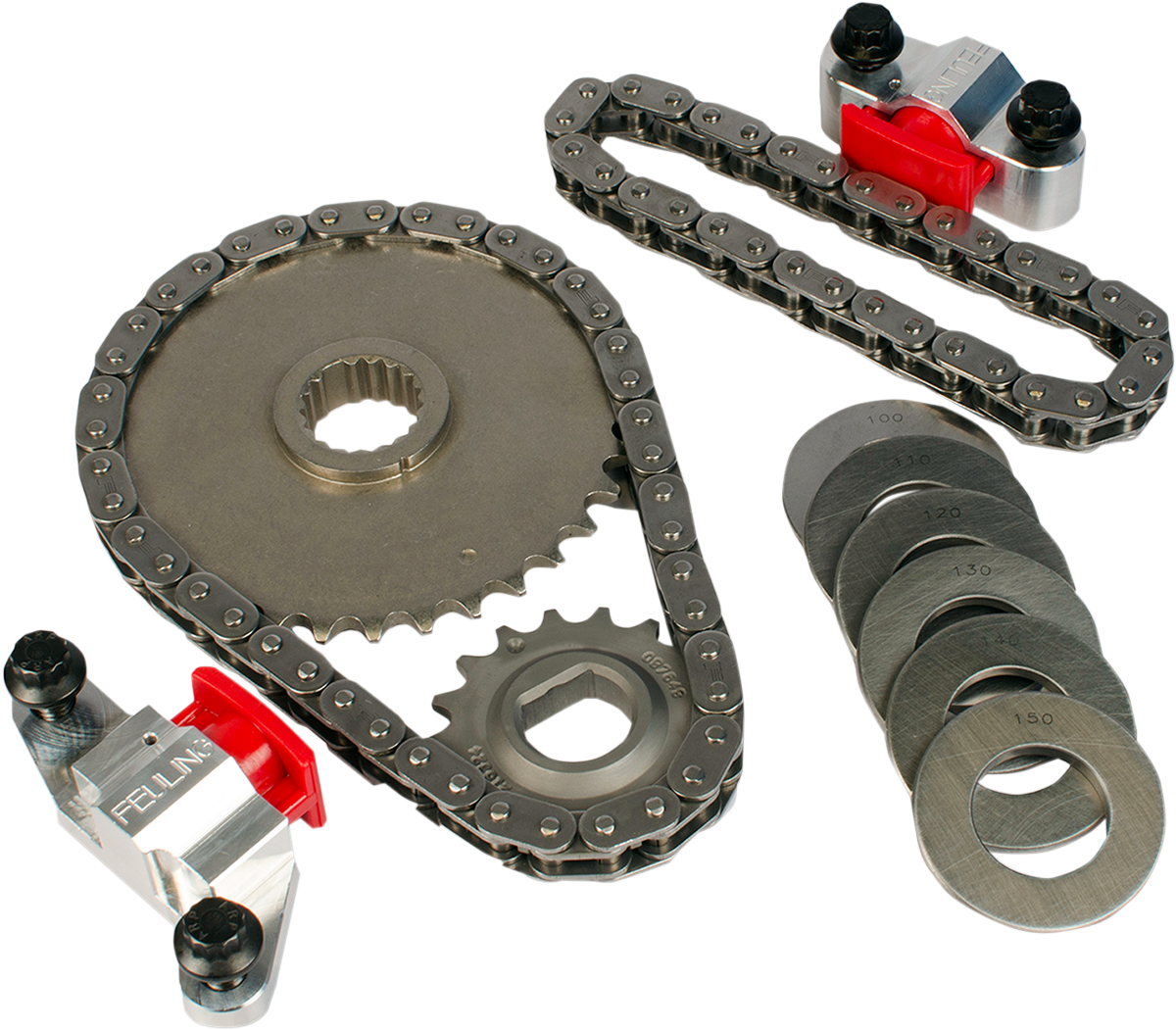 Feuling parts Hydraulic Tensioner Kit for Conversion Style Camshafts - Stock Replacement T/C '07-'17 | Dyna '06 Harley Davidson