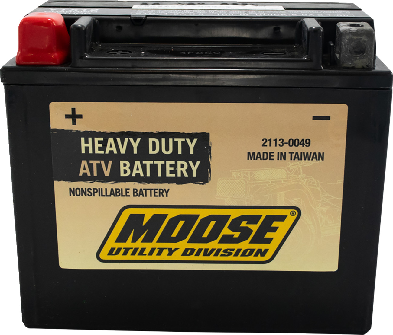 Moose Racing Factory-Activated AGM Maintenance-Free Battery