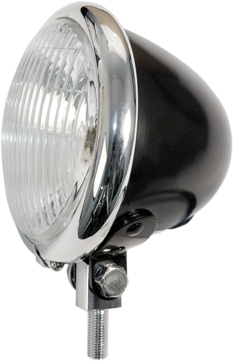 Emgo 4 1/2" Spotlamp - Black/Chrome