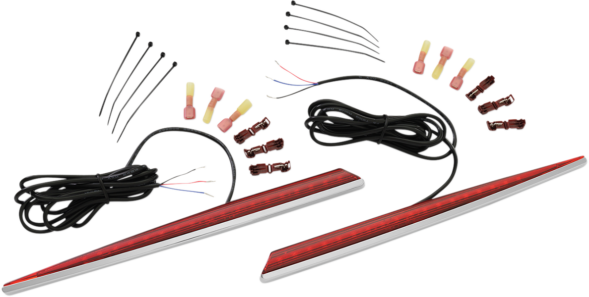 SHOW CHROME Saddlebag Side LED Accent Lights