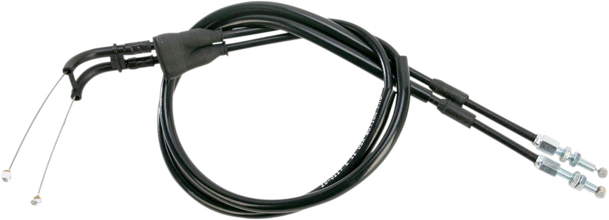 Motion pro Black Vinyl Throttle Cable - Push/Pull - '02-'13 Husaberg/Husqvarna/KTM
