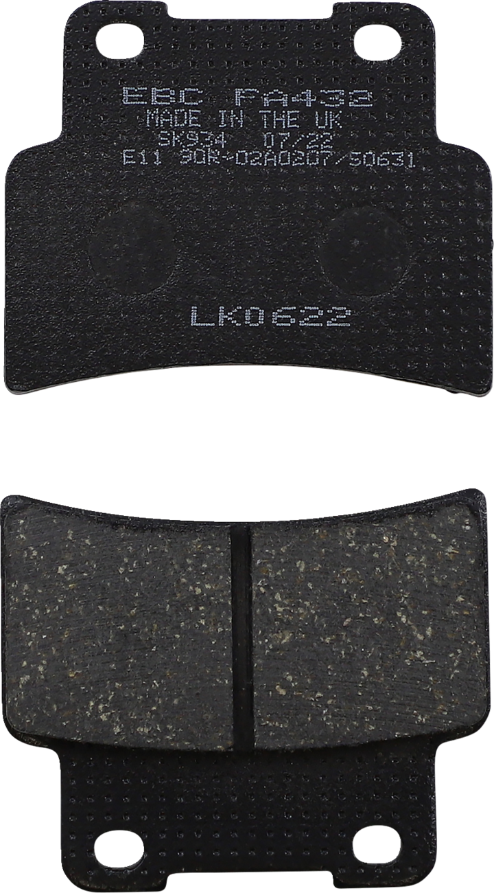 Organic Base "FA" Brake Pads