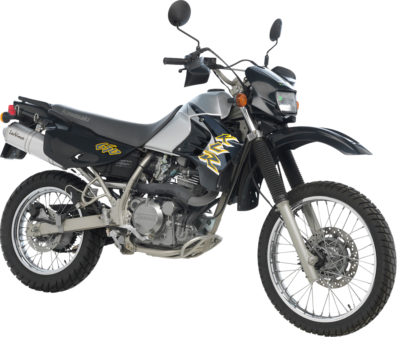 LeoVince X3 Slip-On Exhaust Kawasaki KLR650 1997-2025