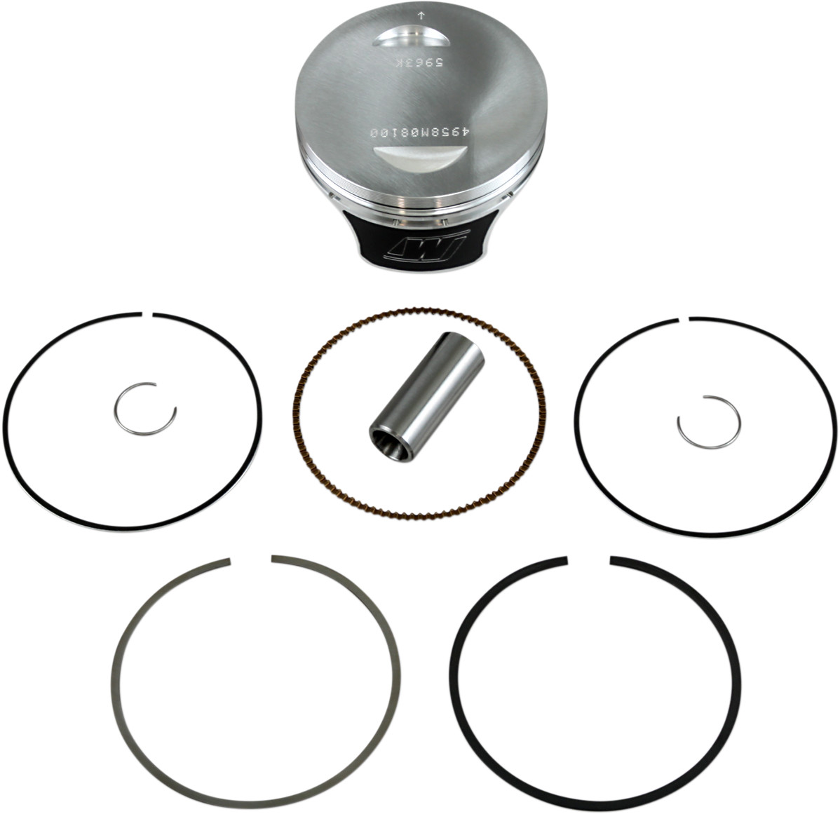 WISECO Piston Kit Forged Series for 4-Stroke