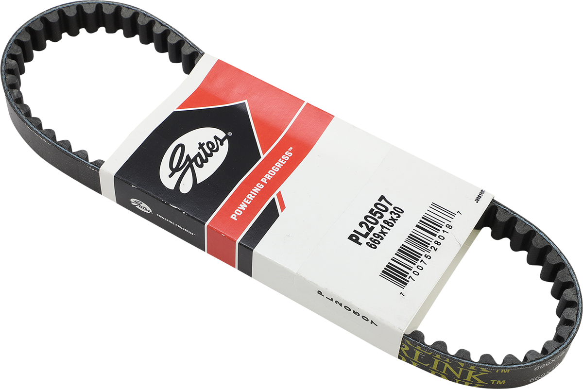 Gates Belt Drive - Standard - 669x18x30 Schwinn/TGB/SUNL/Tank Sports/Hyosung/Aprilia