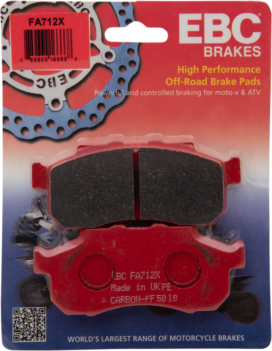 Sport Carbon "X" Brake Pads