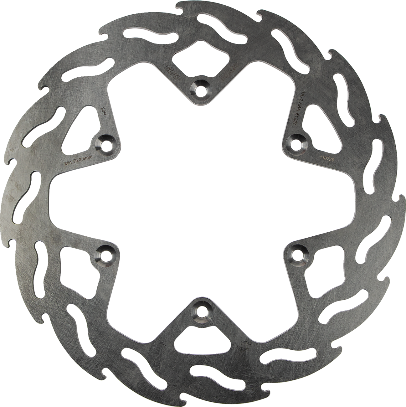 Moto-master Brake Rotor - Rear - Flame Yamaha