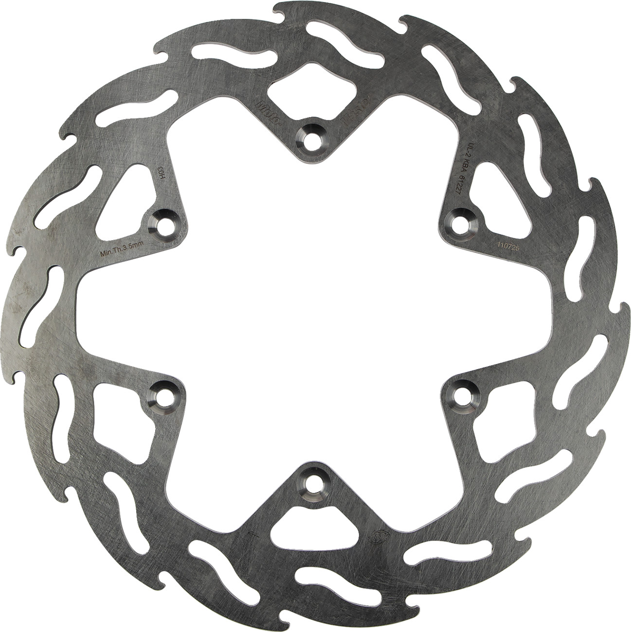 Moto-master Brake Rotor - Rear - Flame Yamaha