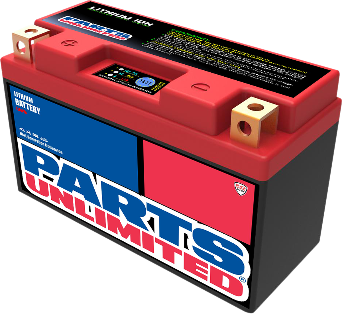 Parts unlimited Li-Ion Battery - HJT9B-FP Ducati/Suzuki/Yamaha/Kawasaki/Triumph/Kymco/Aprilia