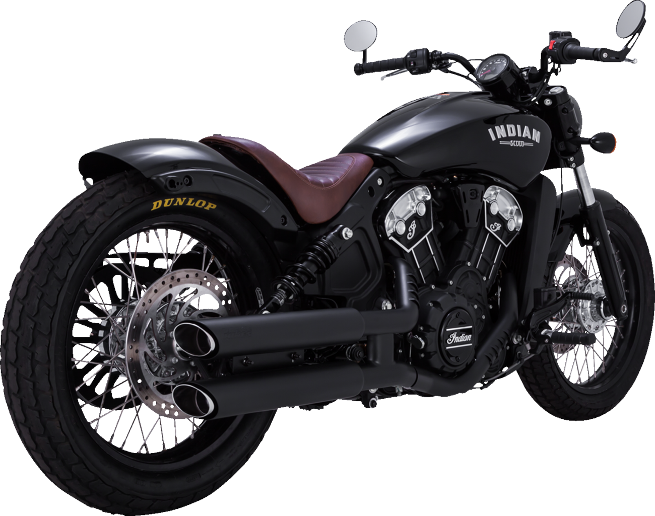 VANCE & HINES Twin Slash 3" Slip-On Mufflers