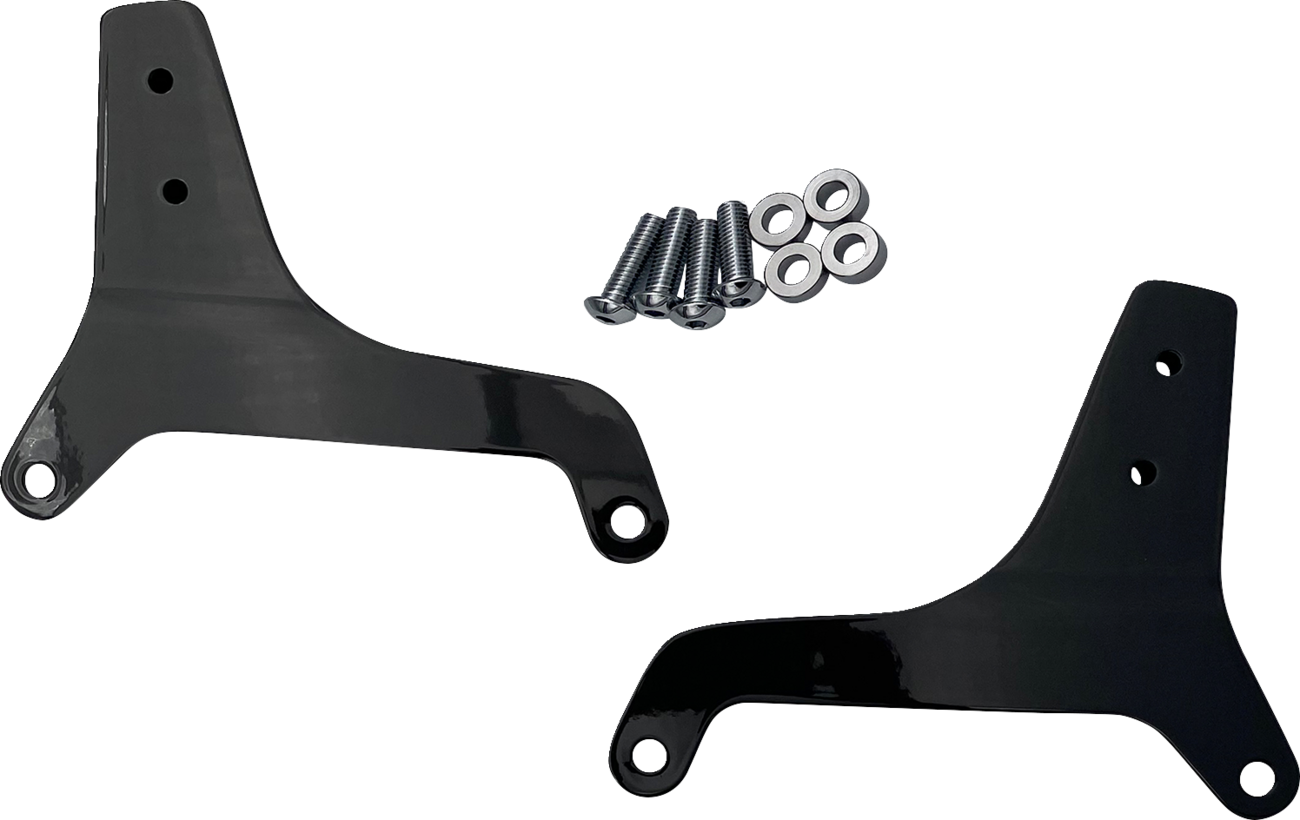 Drag specialties Side Plates - Black Harley Davidson