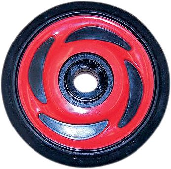 Parts unlimited Idler Wheel with Insert/Bearing 6205-2RS - Indy Red - Group 8 - 5.35" OD x 0.75" ID Arctic Cat/Polaris