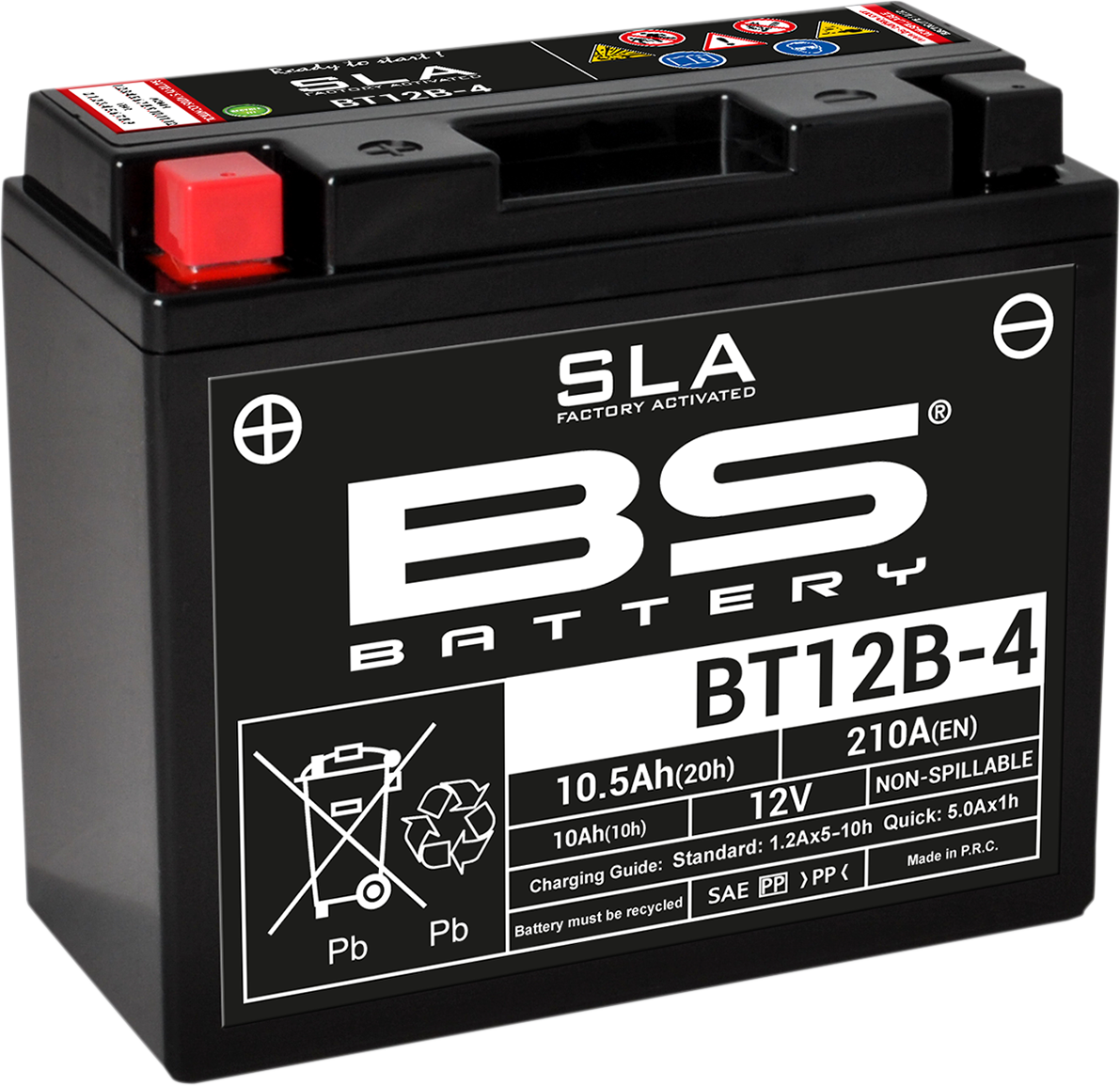 SLA Factory- Activated AGM Maintenance-Free Battery