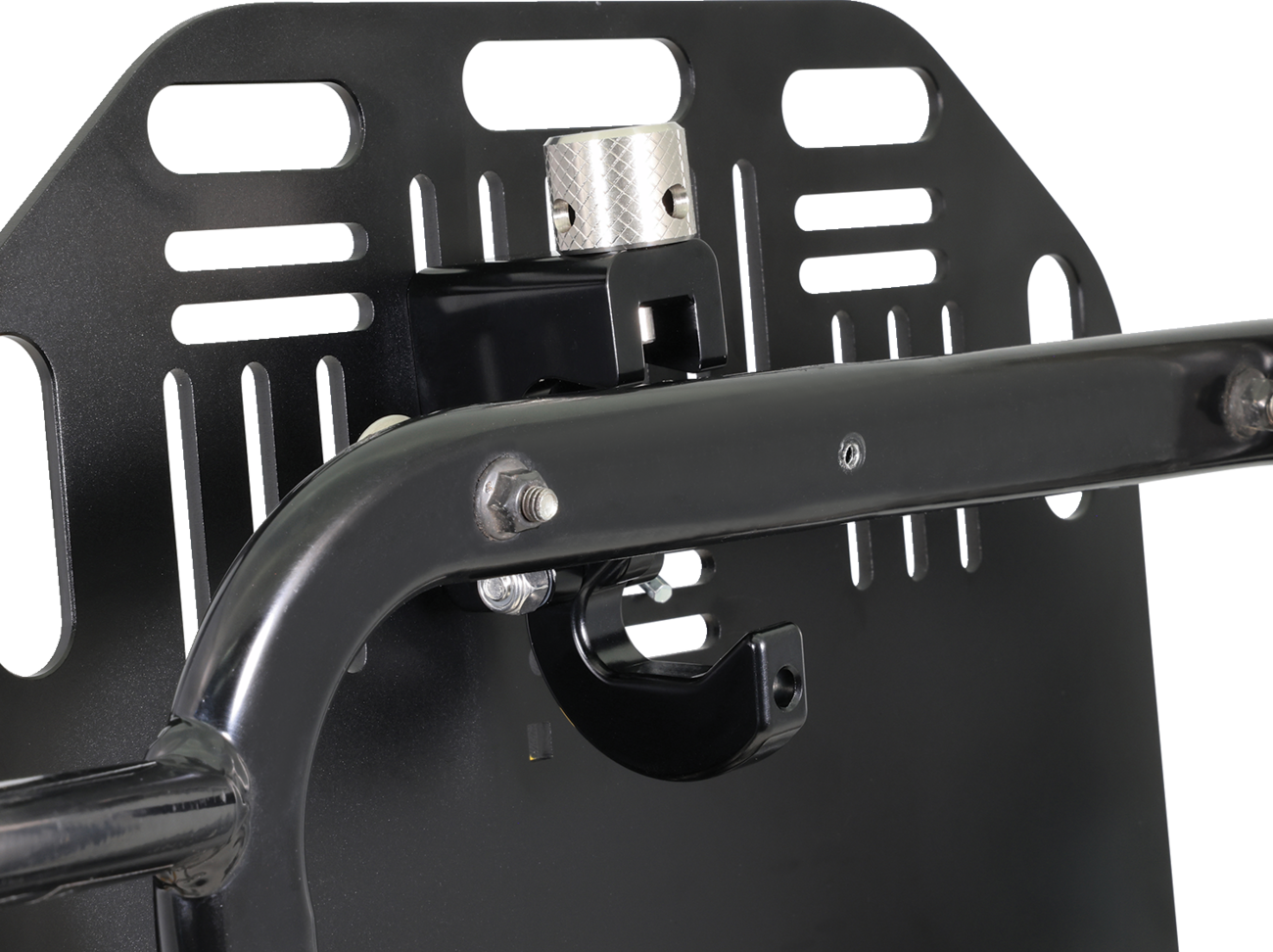 Nelson Rigg Saddlebag Quick Release Plates - Flat Oval Tube