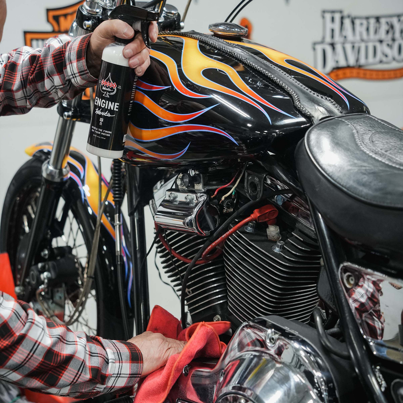 Klock Werks Engine Works Motor Cleaner